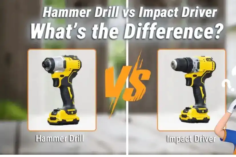 Hammer drill vs impact driver: what’s the difference?